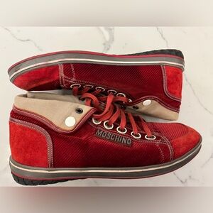 Moschino men ankle sneakers